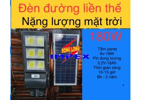 Đèn đường sân vườn liền thể 