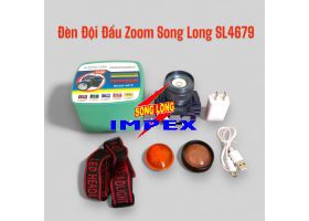 Đèn pin đội đầu siêu zoom  Xa Gần SL4679 